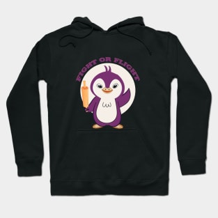 Fight or Flight Funny Penguin Pun Fight shirt Flight Meme Hoodie